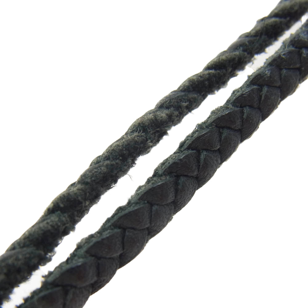 CHROME HEARTS クロムハーツ（原本有） EWLP SCRL アイウェア ループ スクロール バンド レザー ブレイド ネックレス シルバー系【中古】