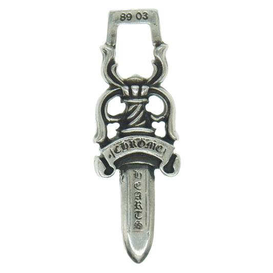 CHROME HEARTS クロムハーツ（原本無） #10 DAGGER ダガー シルバー ペンダントトップ シルバー系【中古】