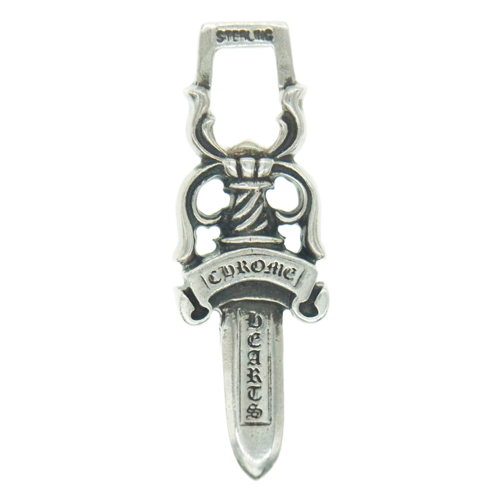 CHROME HEARTS クロムハーツ（原本無） #10 DAGGER ダガー シルバー ペンダントトップ シルバー系【中古】