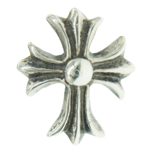CHROME HEARTS クロムハーツ（原本無） No2 CH クロス スタッド ピアス シルバー系【中古】