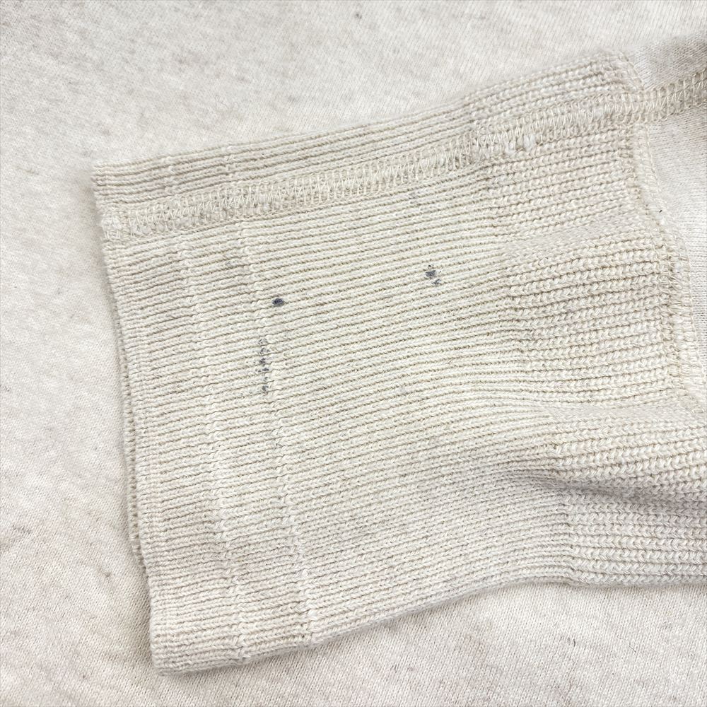 TENDERLOIN テンダーロイン T-HEMP リネン混 ロングスリーブカットソー 長袖 オフホワイト系 M【中古】