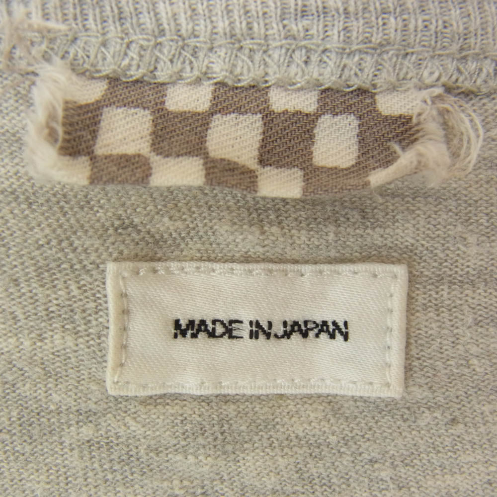 VISVIM ビズビム SUBLIG CREW 3-PACK S/S ワイド クルーネック Tシャツ グレー系 3【中古】