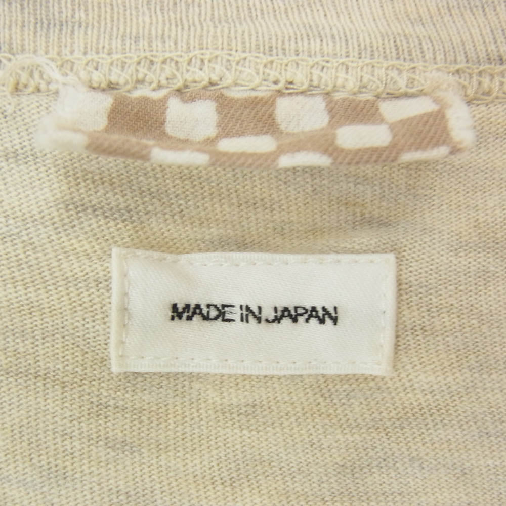 VISVIM ビズビム 19AW 0119205009005 SUBLIG CREW 3-PACK S/S ワイド クルーネック Tシャツ ベージュ系 3【中古】