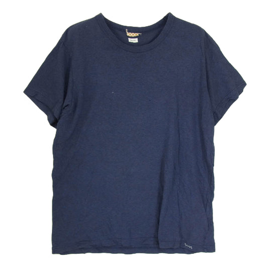 VISVIM ビズビム SUBLIG CREW 3-PACK S/S ワイド クルーネック Tシャツ ネイビー系 3【中古】