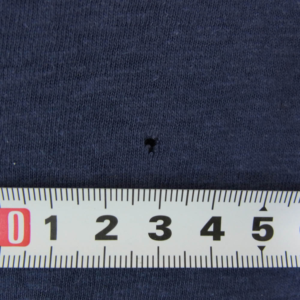 VISVIM ビズビム SUBLIG CREW 3-PACK S/S ワイド クルーネック Tシャツ ネイビー系 3【中古】