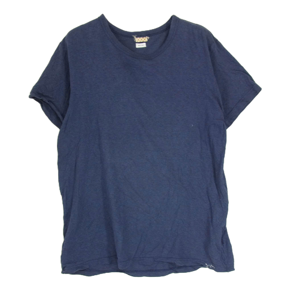 VISVIM ビズビム SUBLIG CREW 3-PACK S/S ワイド クルーネック Tシャツ ネイビー系 3【中古】