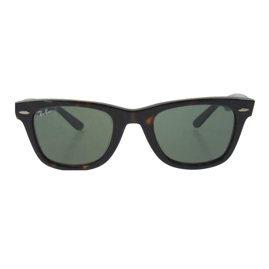 Ray-Ban レイバン RB2140 WAYFARER ウェイファーラー サングラス アイウェア ダークブラウン系 50□22【中古】