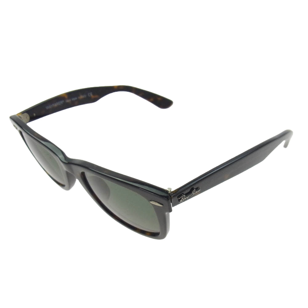 Ray-Ban レイバン RB2140 WAYFARER ウェイファーラー サングラス アイウェア ダークブラウン系 50□22【中古】
