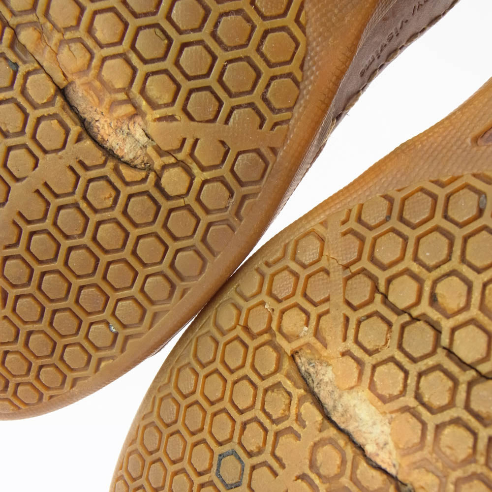 VISVIM ビズビム 16SS 0116102002007 FOLEY RAFFIA-FOLK ローカットスニーカー ブラウン系 US11【中古】