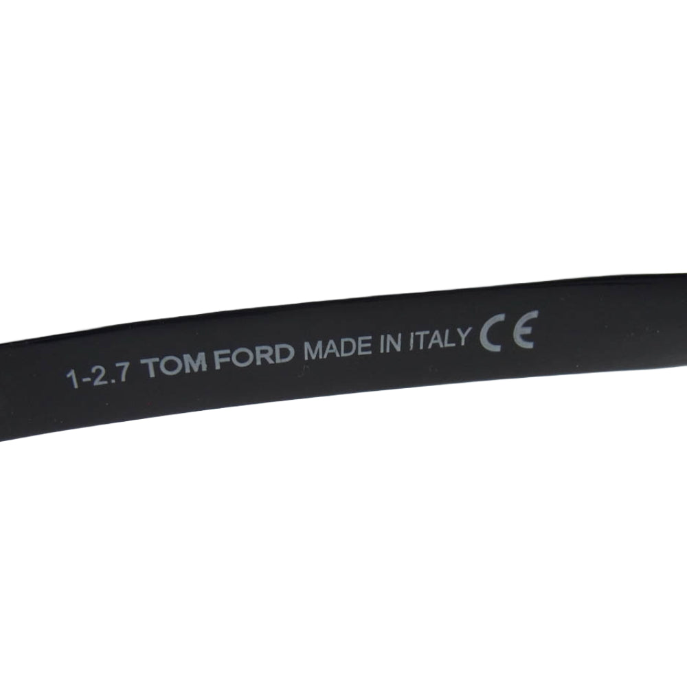 TOM FORD トムフォード TF521 01V Von Bulow カラーレンズ サングラス アイウェア ブラック系 レンズ：ブルー系 52□20 145【中古】