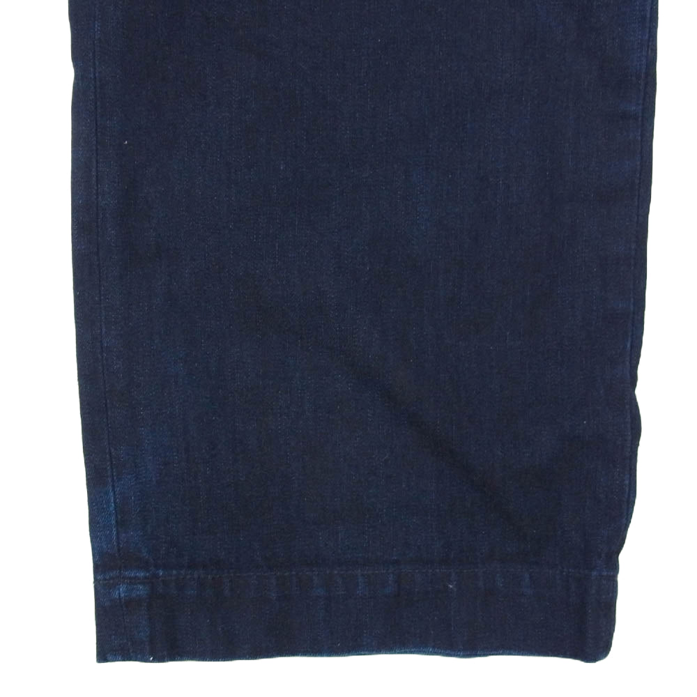 VISVIM ビズビム 21AW 0121205005020 CHINO PANTS HW UNWASHED ボタンフライ チノパンツ 後染め インディゴブルー系 3【中古】