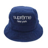 Supreme シュプリーム 24SS Chino Twill Crusher Navy チノ ツイル クラッシャー ネイビー バケットハット ネイビー系 M/L (60cm)【中古】