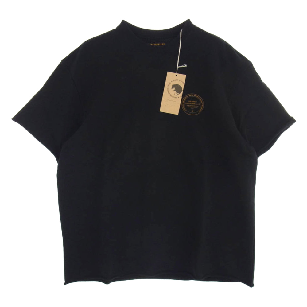 RATS ラッツ 24'RTC-0405 CUT OFF SWEAT カットオフ スウェット Tシャツ 半袖 ブラック系【新古品】【未使用】【中古】