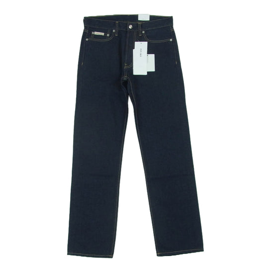 CALVIN KLEIN カルバンクライン J326664 STANDARD STRAIGHT JEANS スタンダード ストレート デニム パンツ インディゴブルー系 W30 L32【新古品】【未使用】【中古】