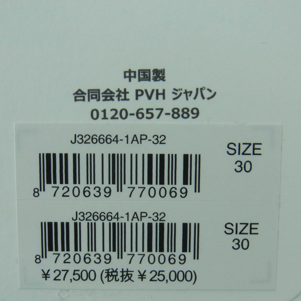 CALVIN KLEIN カルバンクライン J326664 STANDARD STRAIGHT JEANS スタンダード ストレート デニム パンツ インディゴブルー系 W30 L32【新古品】【未使用】【中古】