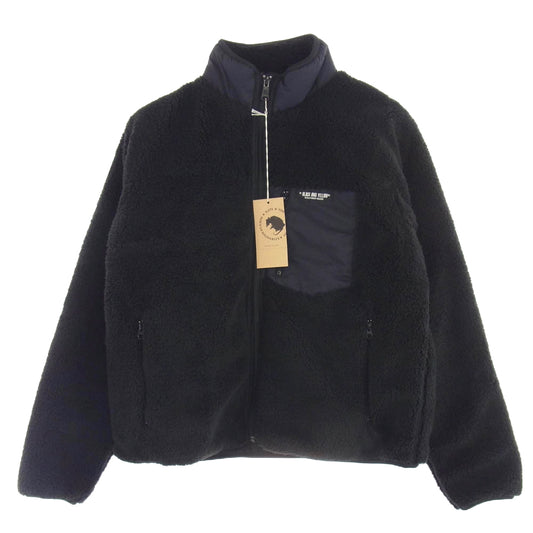 RATS ラッツ 24'RJ-1105 ZIP FLEECE BLACK ジップ フリースジャケット ブラック系 L【新古品】【未使用】【中古】