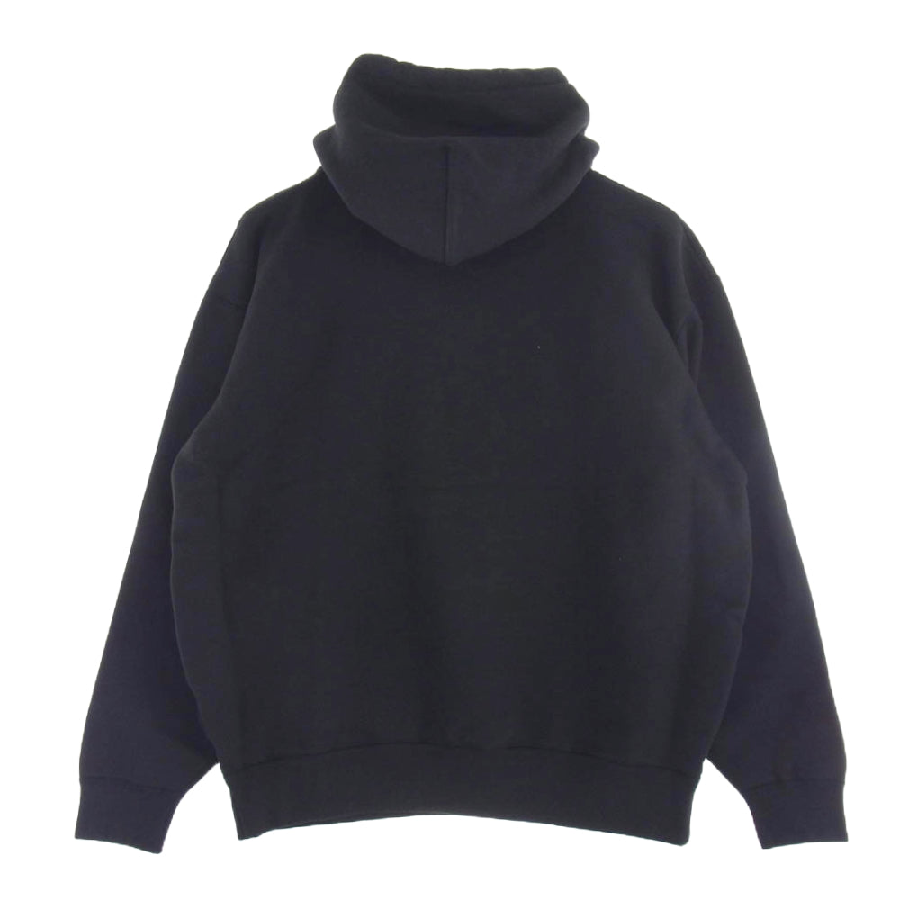 MASSES マシス 24AW 24AW_MSS_097 SWEAT HOODED FREEDOM WASH HEATHER プロントプリント プルオーバーパーカー ブラック系 M【新古品】【未使用】【中古】