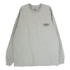 NEIGHBORHOOD ネイバーフッド 22AW 222PCNH-LT01 NH TEE-1 LS.CO ロゴプリント 長袖 Tシャツ ロンT カットソー グレー系 L【中古】