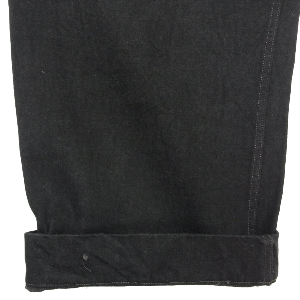 Nigel Cabourn ナイジェルケーボン 8050-00-5031 BRITISH ARMY PANT LOOSE DENIM ブリティッシュ アーミー パンツ ルーズ デニム ブラック系 36【中古】