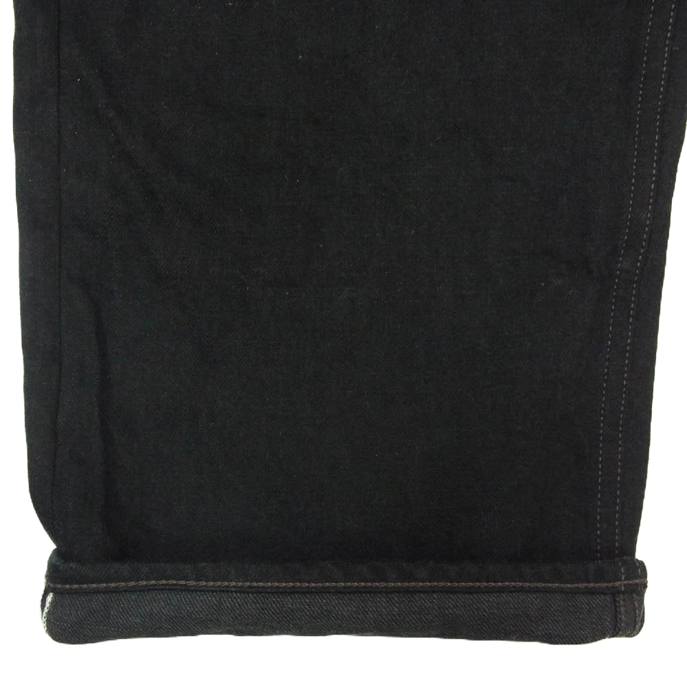 Nigel Cabourn ナイジェルケーボン 8050-00-50026 RAILMAN DENIM PANT 5 POCKET JEANS レイルマン デニム パンツ ブラック系 34【中古】