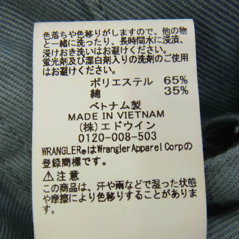 WACKO MARIA ワコマリア 23AW Wrangler ラングラー WRANCHER