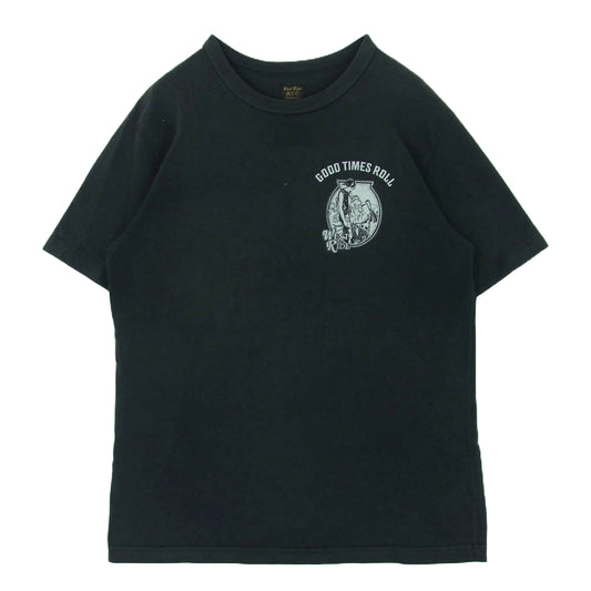 WESTRIDE ウエストライド GOOD TIMES ROLL TEE 半袖 Tシャツ ブラック系 40【中古】