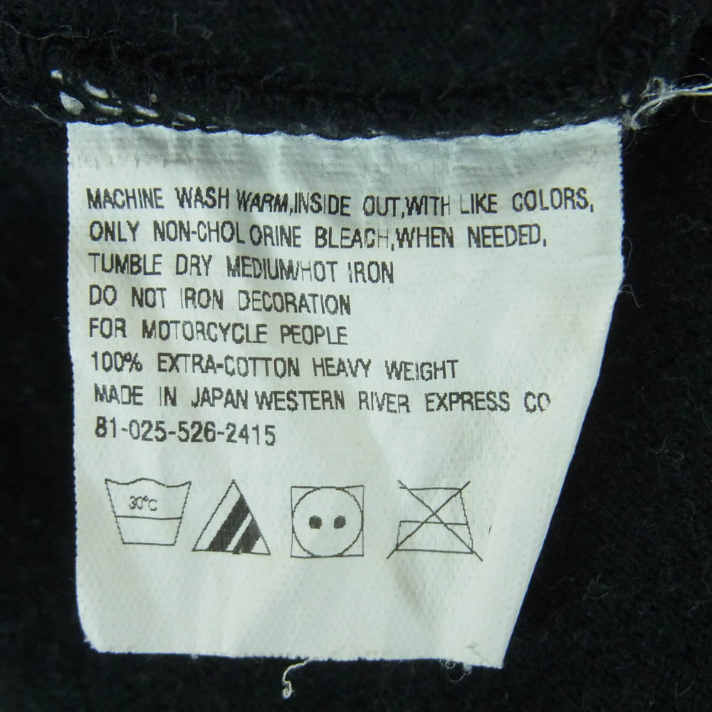 WESTRIDE ウエストライド GOOD TIMES ROLL TEE 半袖 Tシャツ ブラック系 40【中古】