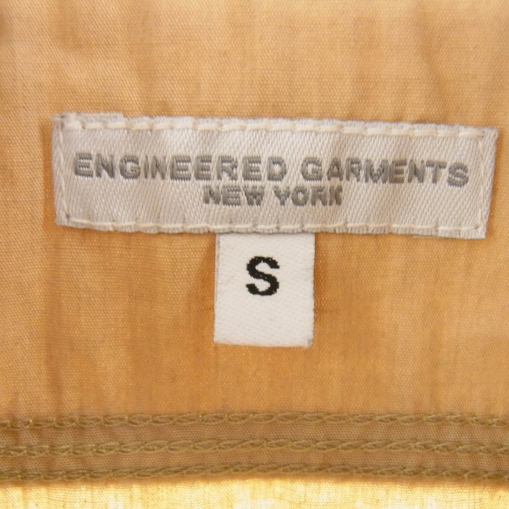 Engineered Garments エンジニアードガーメンツ ポケット付き 長袖 シャツ ベージュ系 S【中古】