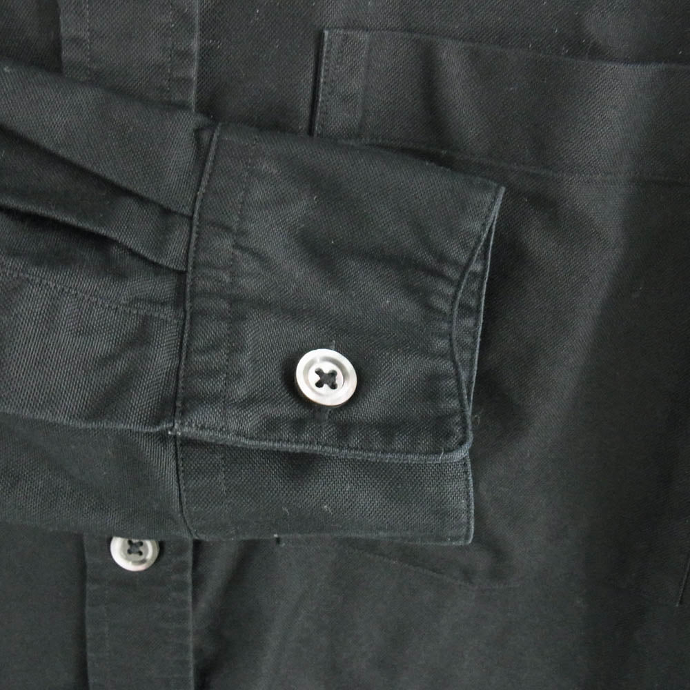 MARGARET HOWELL マーガレットハウエル 579-6250007 コットン 長袖 シャツ ブラック ブラック系 M【中古】