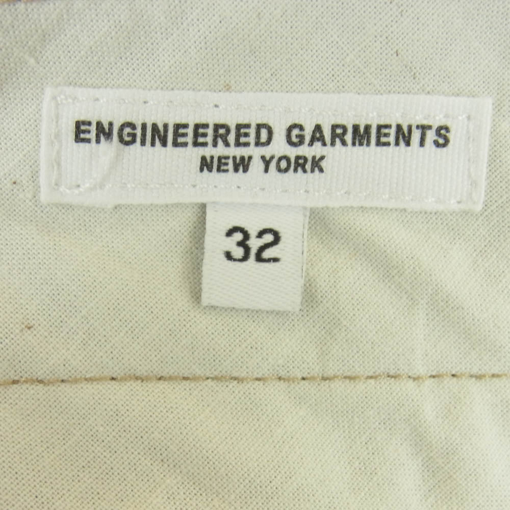 Engineered Garments エンジニアードガーメンツ スラックス パンツ アメリカ製 ベージュ系 32【中古】