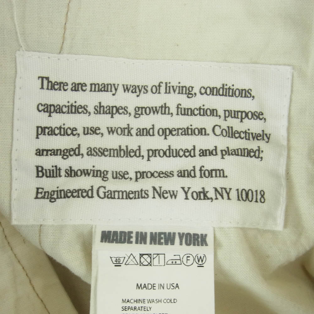 Engineered Garments エンジニアードガーメンツ スラックス パンツ アメリカ製 ベージュ系 32【中古】