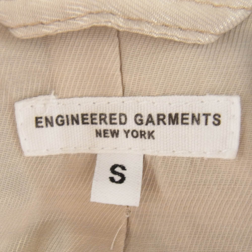 Engineered Garments エンジニアードガーメンツ Andover Jacket 3B テーラード アンドーバー ジャケット ベージュ ライトブラウン系 S【中古】