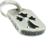 CHROME HEARTS クロムハーツ（原本無） DT SM CO CRS 1DIA スモール カットアウト クロス ドッグタグ 1ダイヤ チャーム シルバー ペンダントトップ シルバー系【中古】