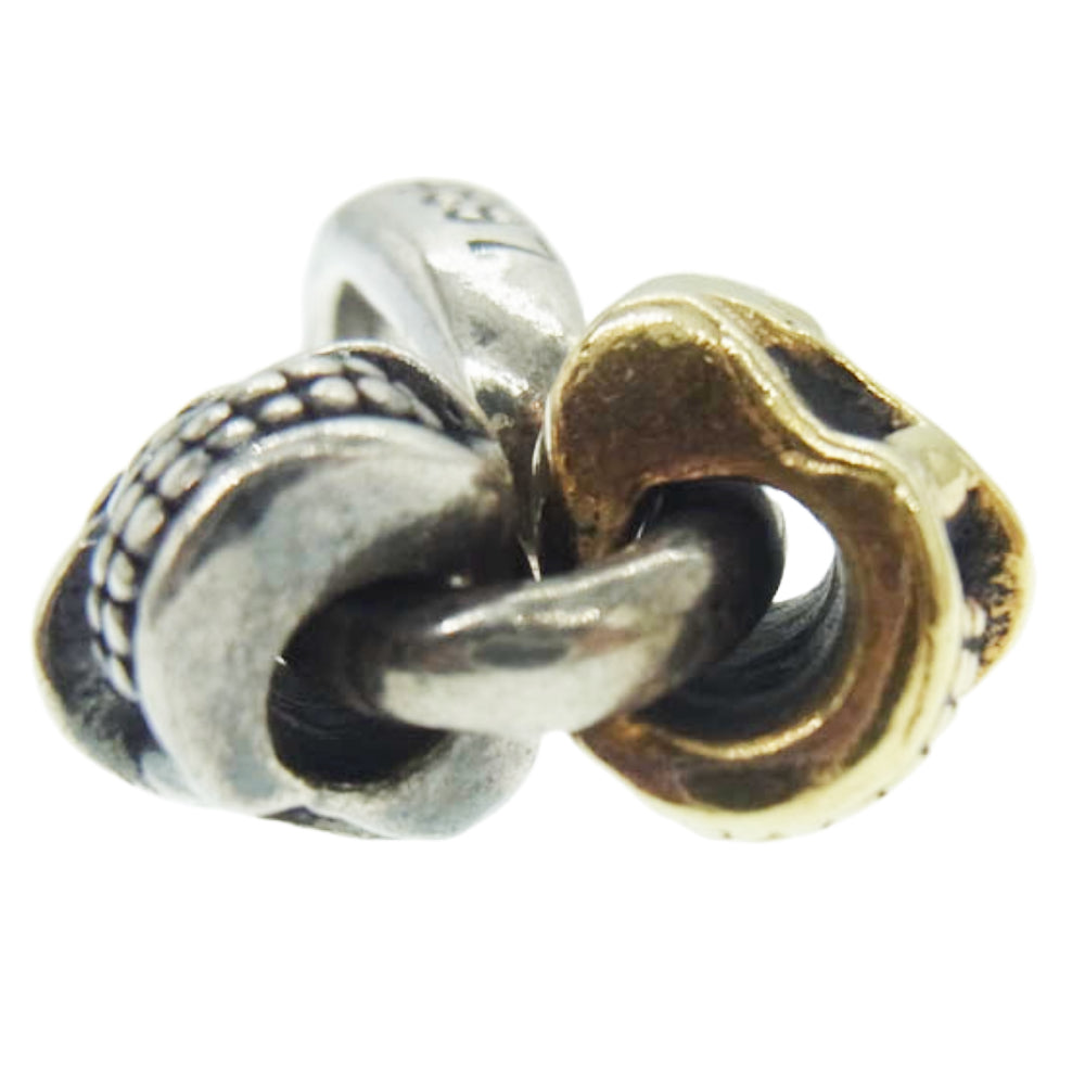 STARLIN GEAR スターリンギア 18K×SV Twinskull pendant ツイン スカル
