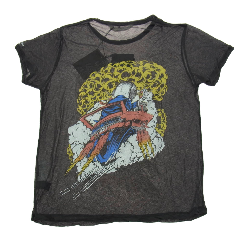 beautiful people ビューティフルピープル 1425310469 MEGADETH sheer jersey T-shirt メガデス バンド シアー ジャージー Tシャツ 半袖 ブラック系 150【中古】 MEGADETH sheer jersey T-shirt – beautiful people online store