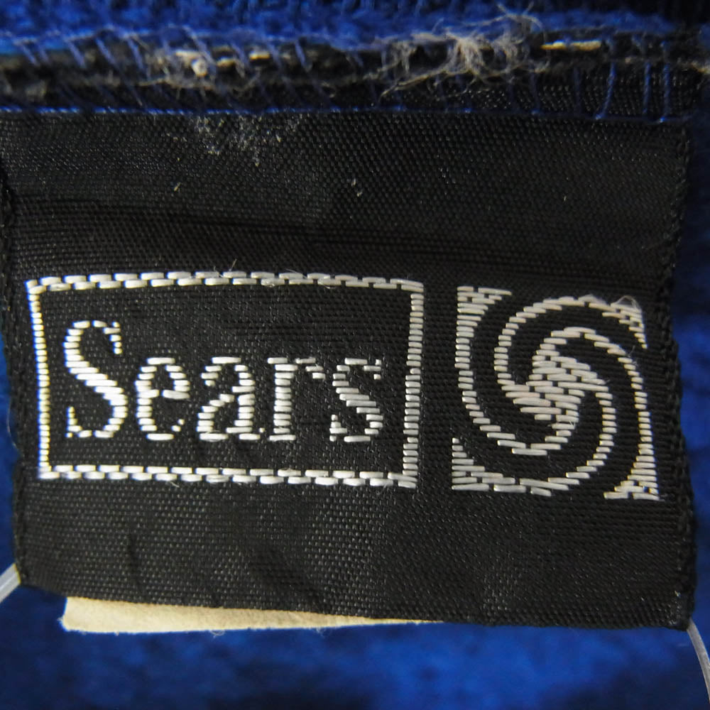 70s Sears シアーズ トラック ジャケット ジャージートップ ブルー系 M【中古】