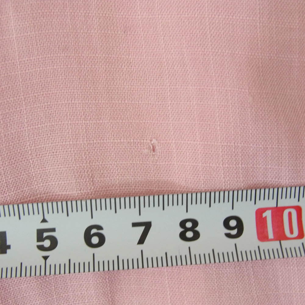 ヴィンテージ 50S SPORTOP カラー レーヨン ロングスリーブ 長袖 シャツ ピンク系 L【中古】