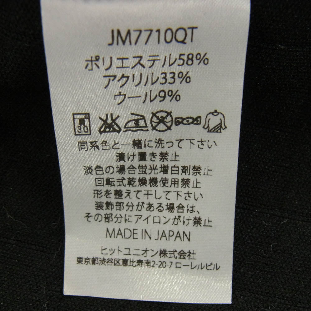 ジャックマン JM7710QT Quilt Jersey Jacket Pants キルト ジャージー ジャケット パンツ セットアップ ダークグレー系 M【中古】