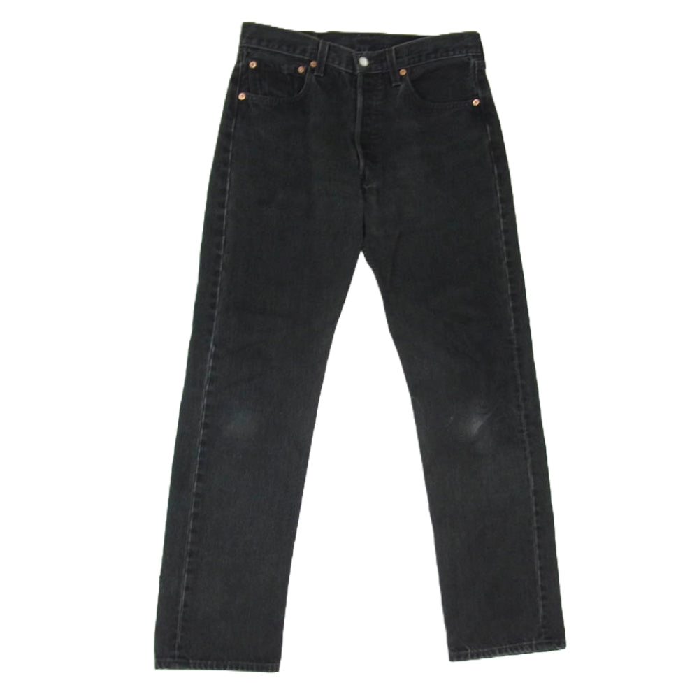 Levi's リーバイス 501-0660 00s 501 後染め加工 ブラックデニム パンツ ブラック系 31【中古】