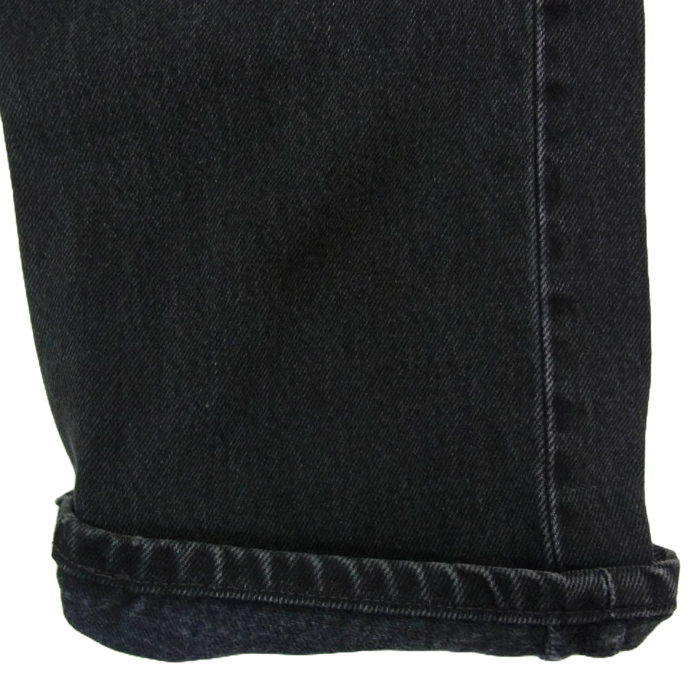 Levi's リーバイス 501-0660 00s 501 後染め加工 ブラックデニム パンツ ブラック系 31【中古】