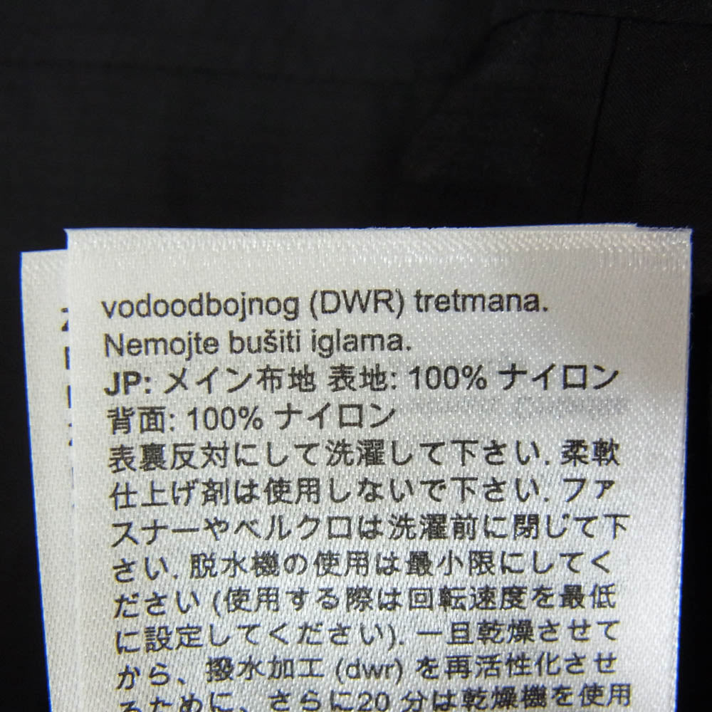 Mammut マムート 1010-32080 Masao Light 2.0 HS Hooded Jacket JE AF Men Classic マサオ ライト 2.0 ハードシェル フーデッド ジャパンエディション アジアンフィット クラシック ジャケット ブラック系 M【新古品】【未使用】【中古】