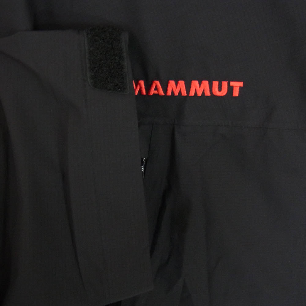 Mammut マムート 1010-32080 Masao Light 2.0 HS Hooded Jacket JE AF Men Classic マサオ ライト 2.0 ハードシェル フーデッド ジャパンエディション アジアンフィット クラシック ジャケット ブラック系 M【新古品】【未使用】【中古】