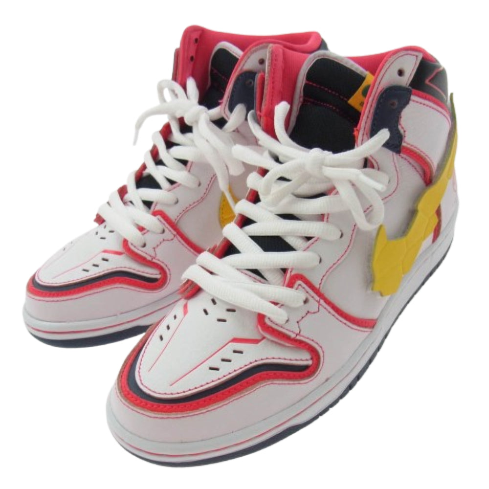 NIKE ナイキ DH7717-100 × Gundam Unicorn Dunk High PRO QS ガンダム ダンク ハイ プロ QS ハイカット スニーカー ホワイト系 レッド系 26.5cm【中古】