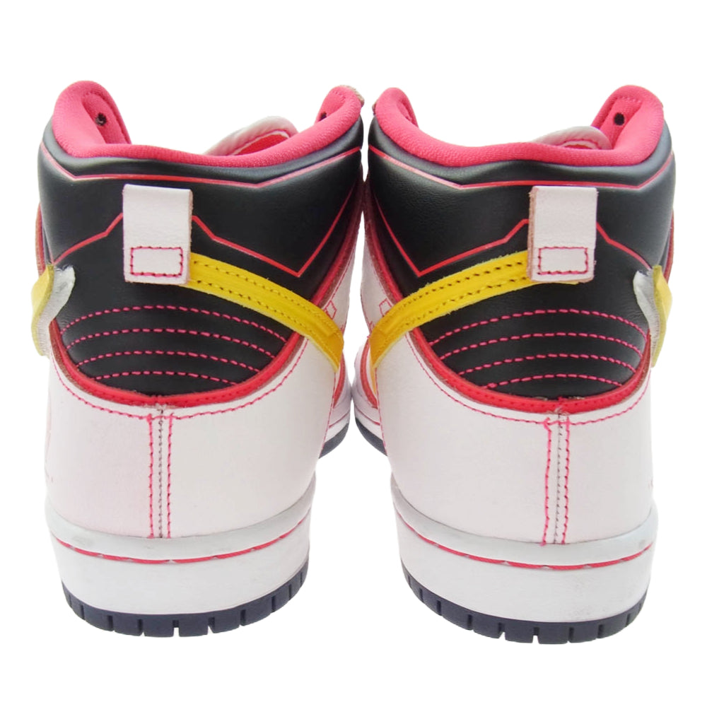 NIKE ナイキ DH7717-100 × Gundam Unicorn Dunk High PRO QS ガンダム ダンク ハイ プロ QS ハイカット スニーカー ホワイト系 レッド系 26.5cm【中古】