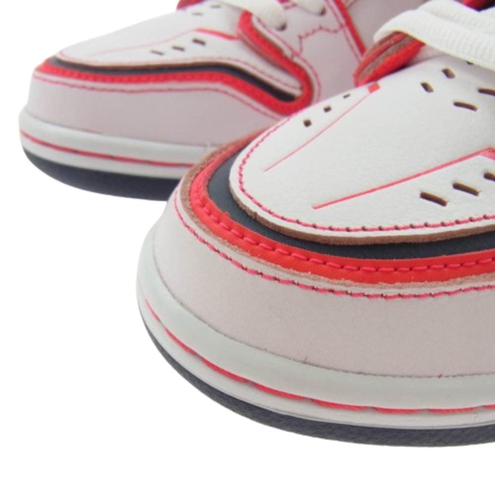 NIKE ナイキ DH7717-100 × Gundam Unicorn Dunk High PRO QS ガンダム ダンク ハイ プロ QS ハイカット スニーカー ホワイト系 レッド系 26.5cm【中古】