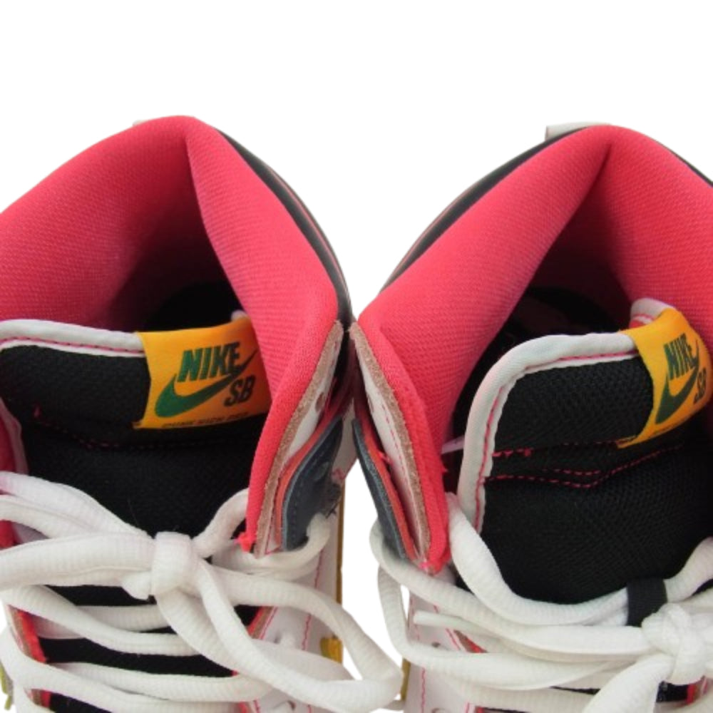 NIKE ナイキ DH7717-100 × Gundam Unicorn Dunk High PRO QS ガンダム ダンク ハイ プロ QS ハイカット スニーカー ホワイト系 レッド系 26.5cm【中古】