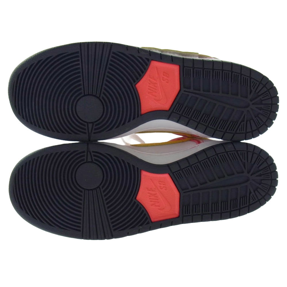 NIKE ナイキ DH7717-100 × Gundam Unicorn Dunk High PRO QS ガンダム ダンク ハイ プロ QS ハイカット スニーカー ホワイト系 レッド系 26.5cm【中古】