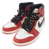 NIKE ナイキ DZ5485-612 フェイクバスターズ鑑定済 Air Jordan 1 High OG エアジョーダン1 ハイ OG ハイカットスニーカー ホワイト系 レッド系 26.5ｃｍ【中古】