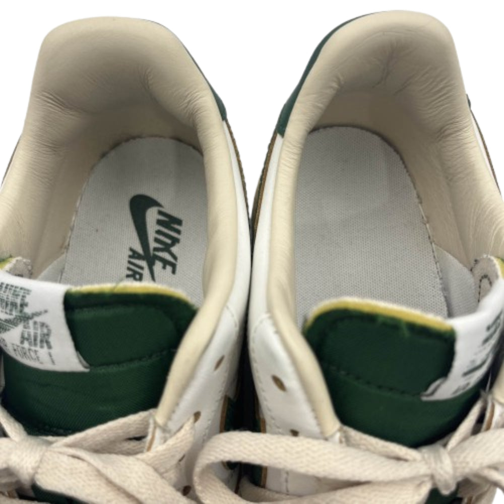 NIKE ナイキ DZ4764-133 WMNS AIR FORCE 1 AF1 LOW GREEN AND MUSLIN ウィメンズ エアフォース グリーンアンドムスリン ローカット スニーカー ホワイト系 グリーン系 26.5cm【中古】