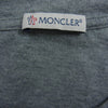 MONCLER モンクレール 25SS K10918C00026 Logo Patch Cotton T Shirt  TEE ロゴ ワッペン コットン 半袖 Tシャツ グレー グレー系 L【極上美品】【中古】